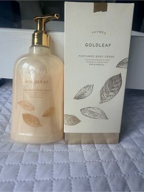 Goldleaf Perfumed Body Wash — Cream/Gold